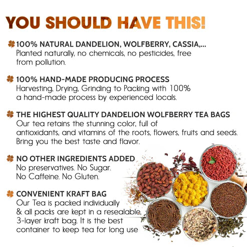 Herbal Detox Tea – Liver & Kidney PMOOX Liver