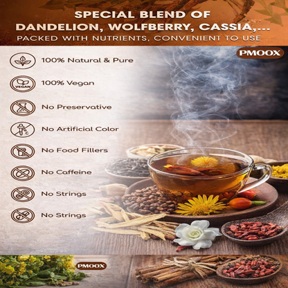 Herbal Detox Tea – Liver & Kidney PMOOX Liver